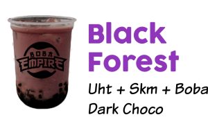 Menu Boba Empire Black Forest
