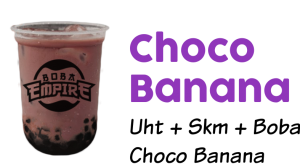 Menu Boba Empire Choco Banana