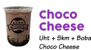 Menu Boba Empire Choco Cheese